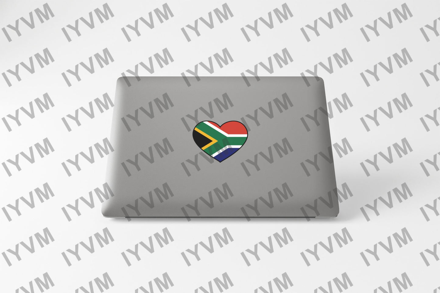South Africa Flag Heart Sticker Decal / Republic of South Africa / RSA / Pretoria / Cape Town / Bloemfontein / Johannesburg