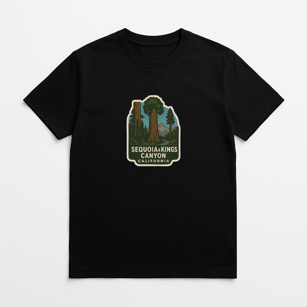 Sequoia & Kings Canyon California Iron On Heat Transfer Vinyl HTV Symbolic