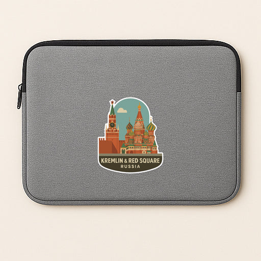 Kremlin & Red Square Russia Iron On Heat Transfer Vinyl HTV Die-Cut Symbolic