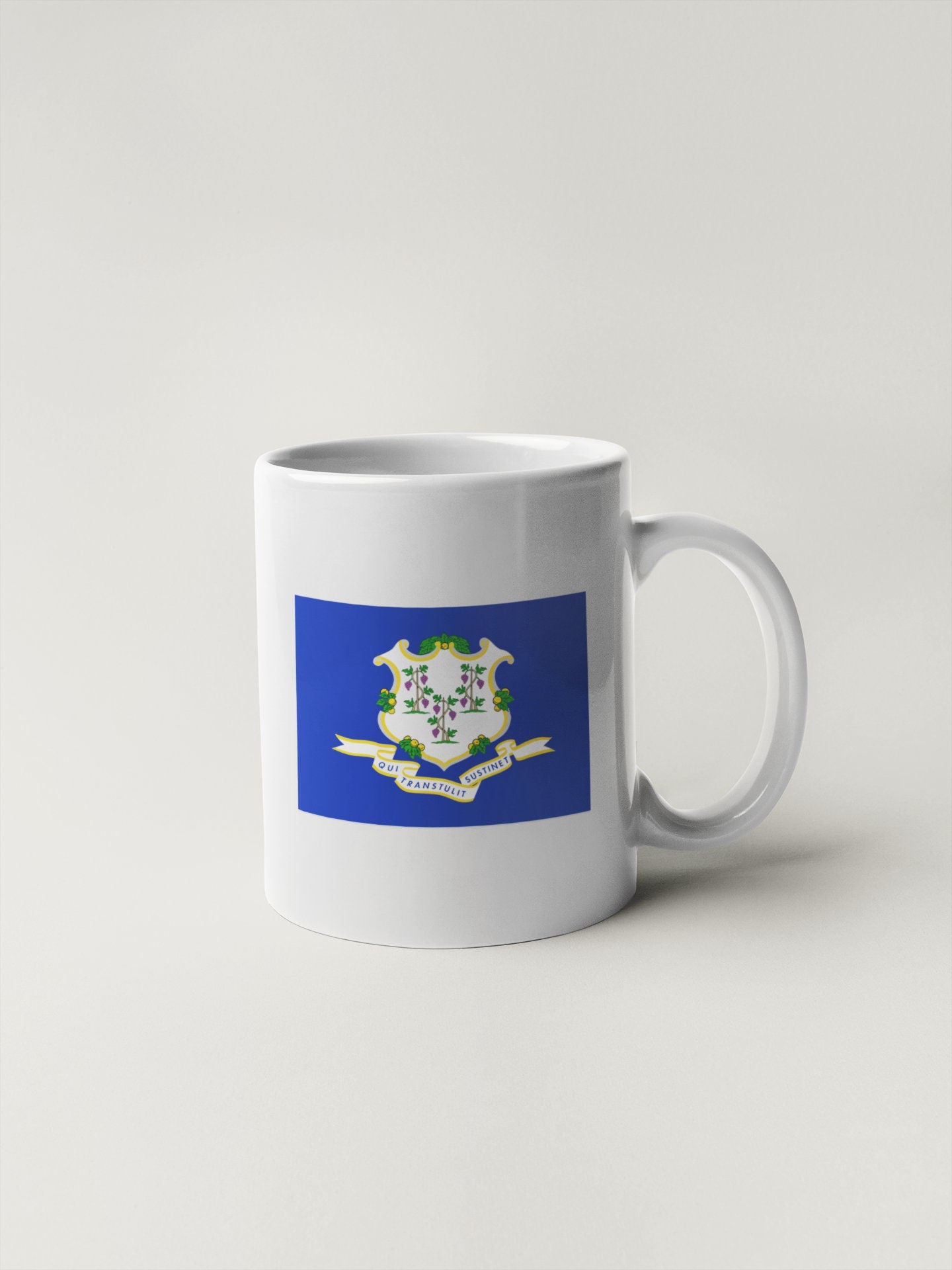 Connecticut State Flag Sticker Decal - Hartford, USA