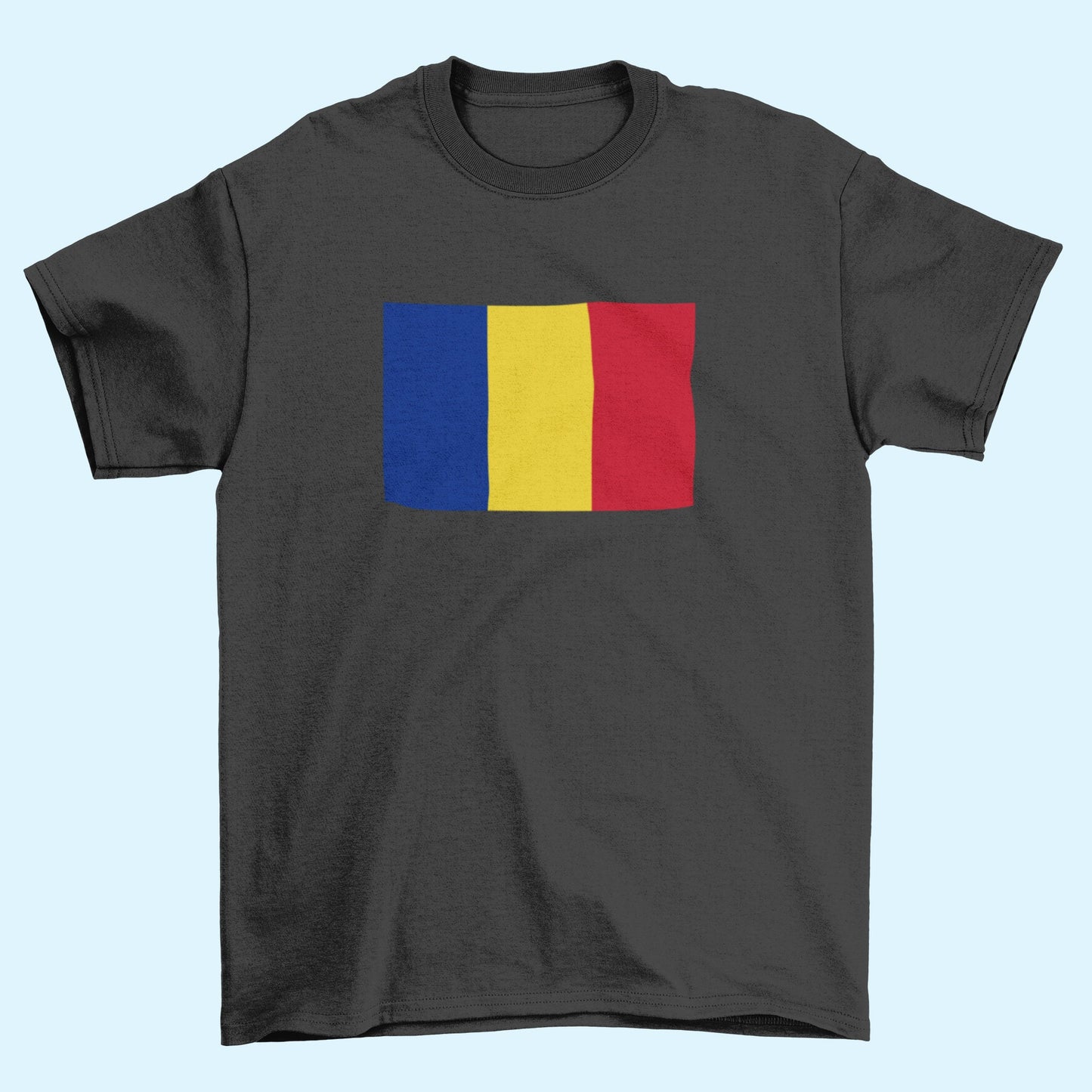 Romania Flag Iron On Heat Transfer Vinyl HTV / România / Bucharest / Romanian