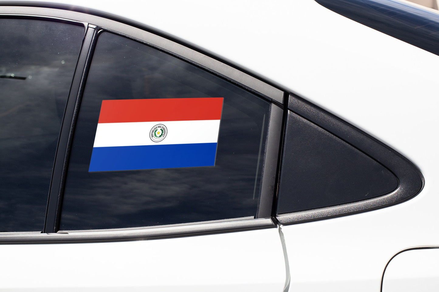 Paraguay Flag Sticker Decal