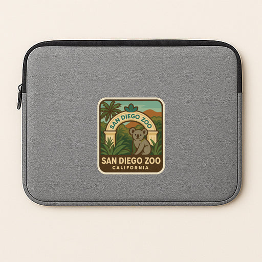 San Diego Zoo California Iron On Heat Transfer Vinyl HTV Die-Cut Symbolic