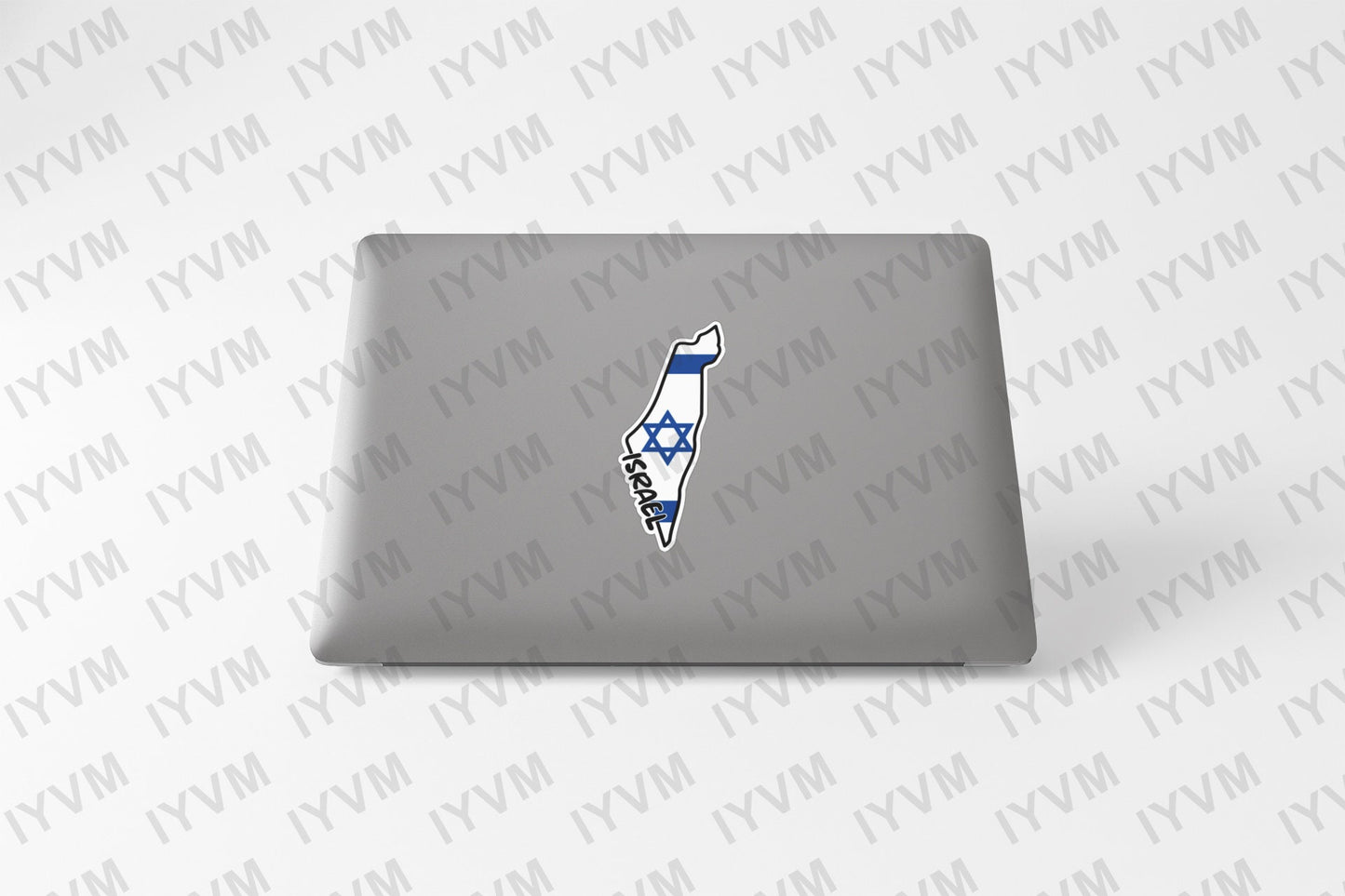 Israel Map Flag Sticker Decal / State of Israel / Jerusalem / Hebrew /