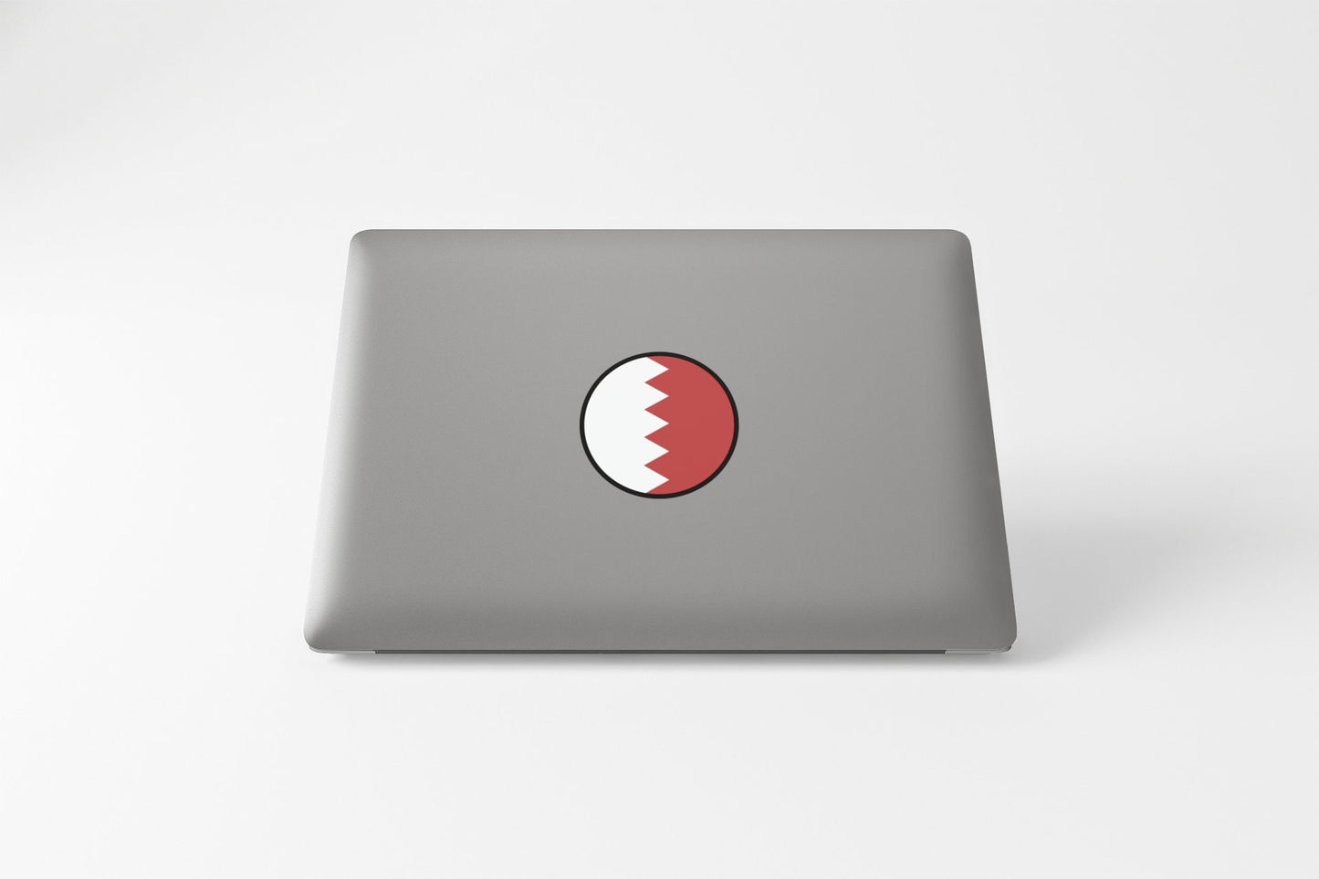 Bahrain Flag Circle Sticker Decal
