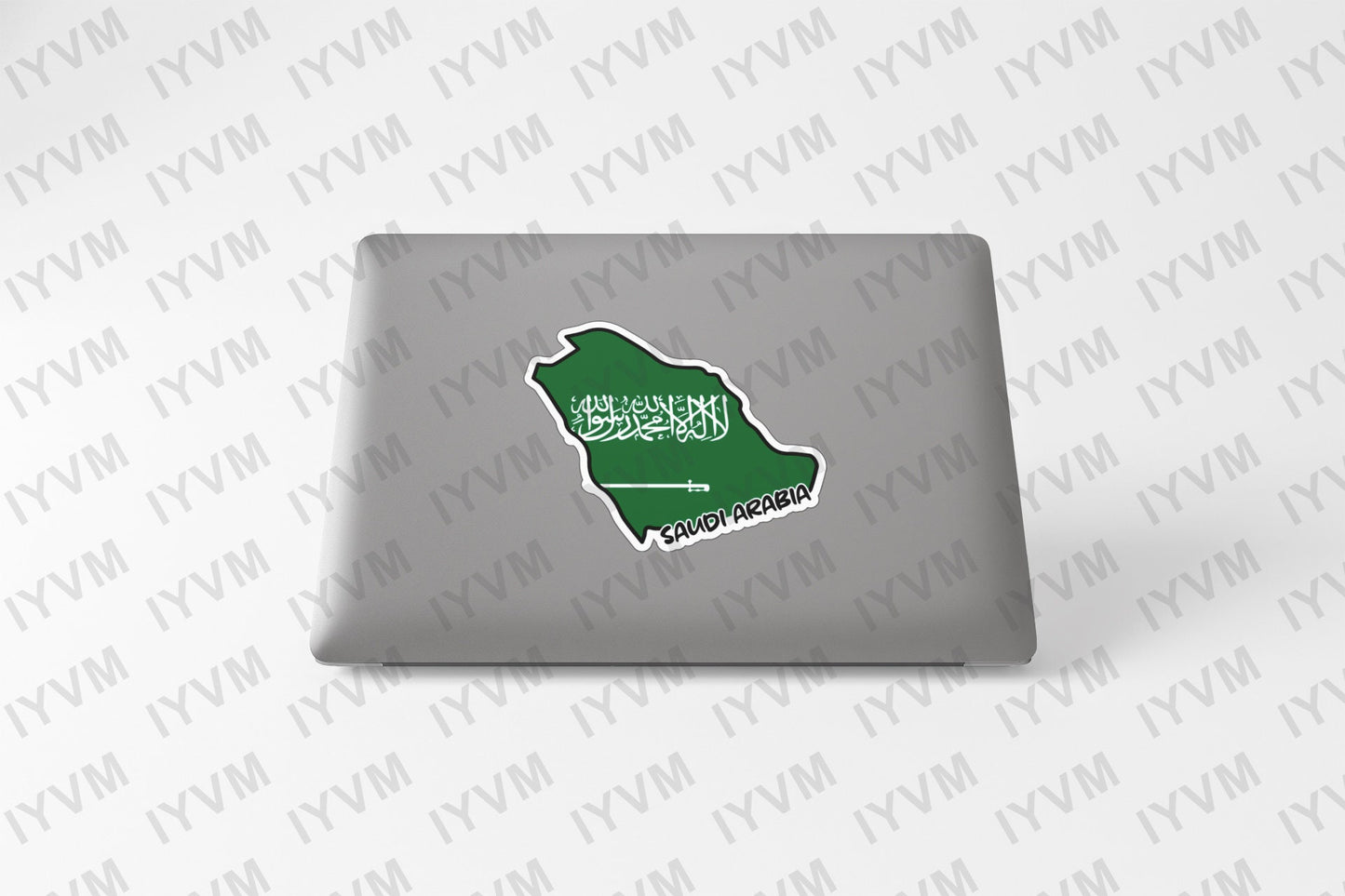 Saudi Arabia Map Flag Sticker Decal / Kingdom of Saudi Arabia / Riyadh / Saudi Arabian