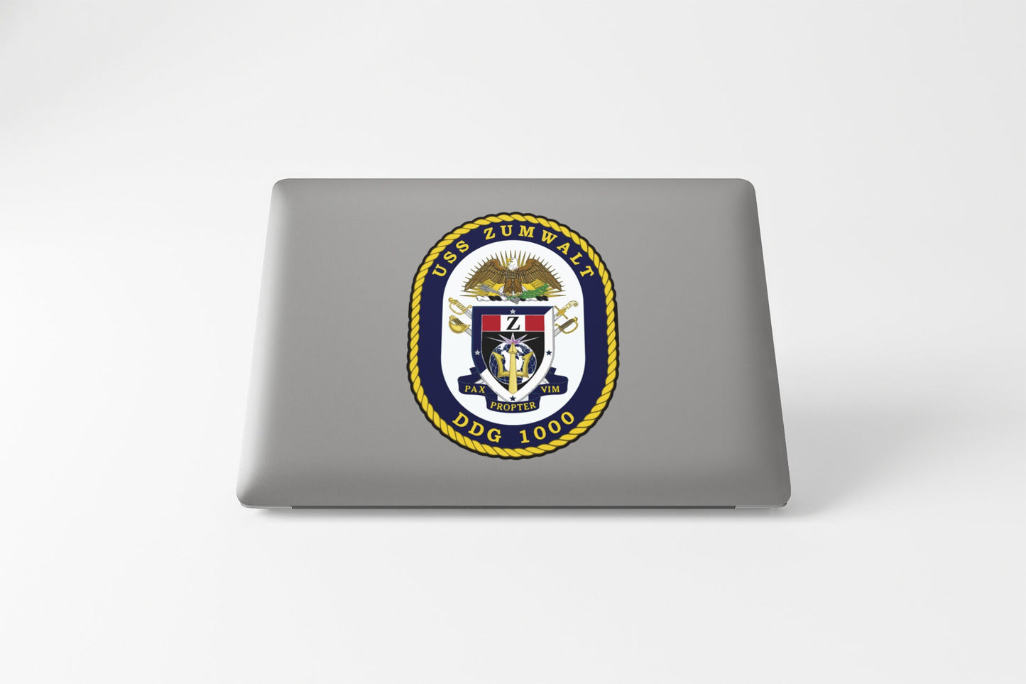 USS Zumwalt DDG-1000 Badge Sticker Decal Zumwalt Class Destroyer Car Sticker Bumper Sticker for Car Emblem