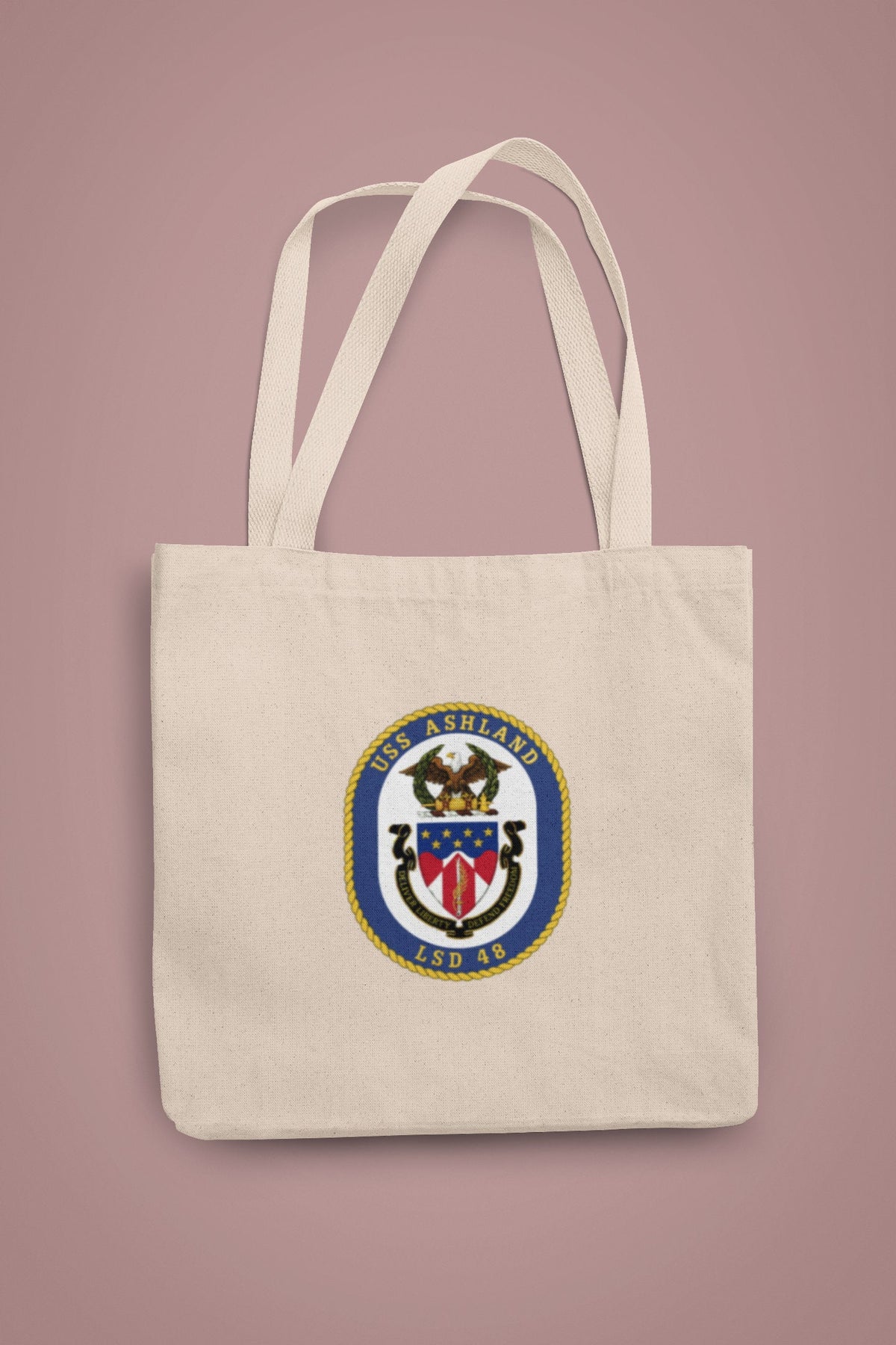 USS Ashland LSD-48 Badge Iron On Heat Transfer Vinyl HTV Whidbey Island Class Dock landing ship