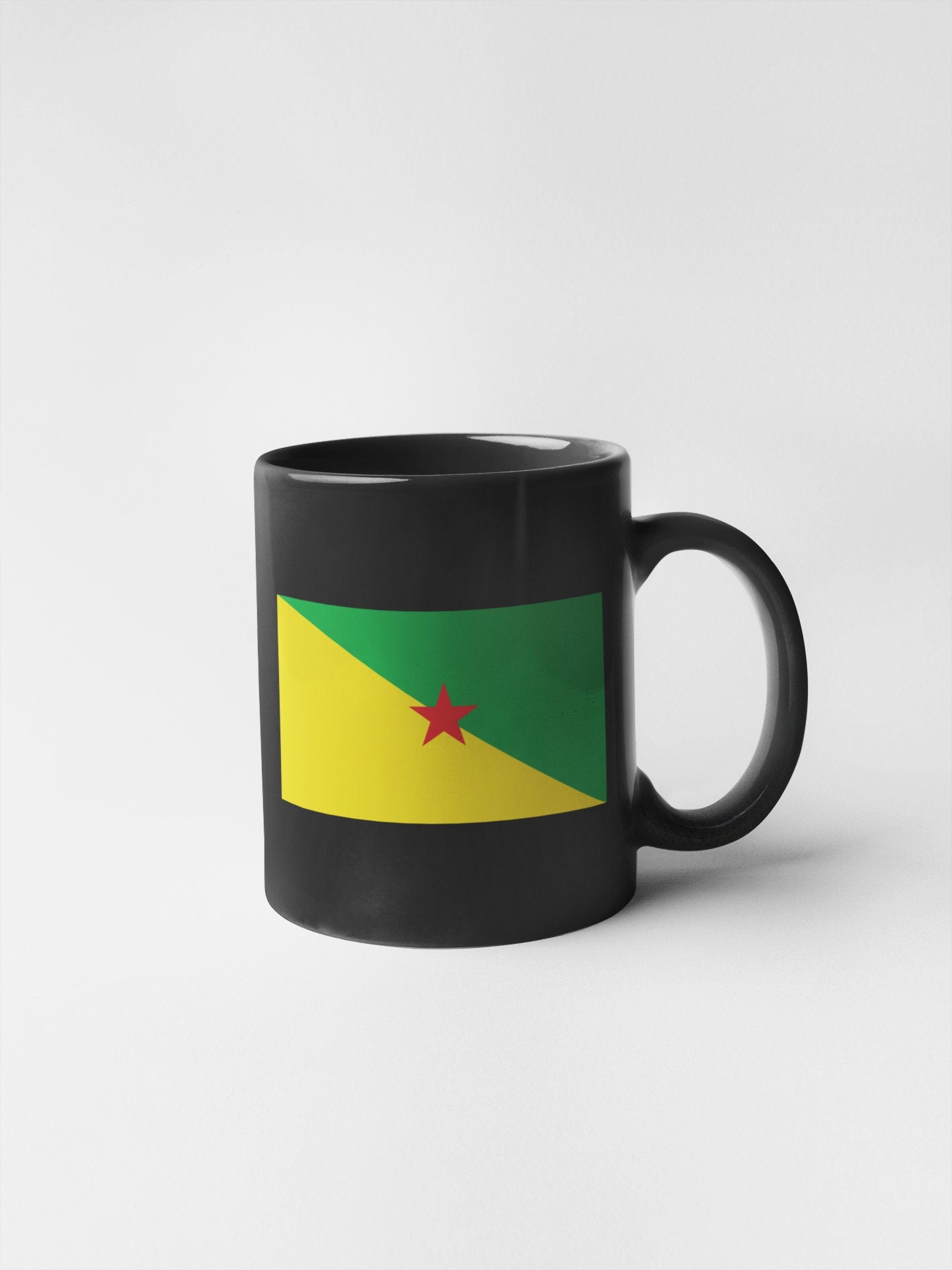French Guiana Flag Sticker Decal