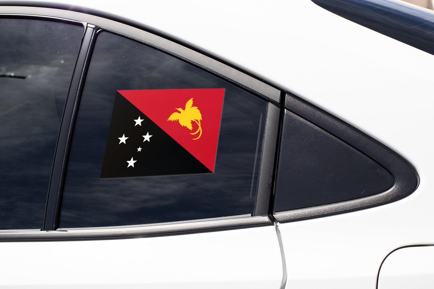 Papua New Guinea Flag Sticker Decal