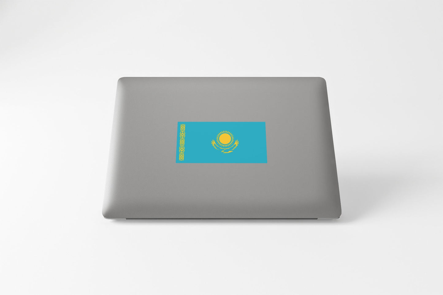 Kazakhstan Flag Sticker Decal / Republic of Kazakhstan / Қазақстан Республикасы / Nur-Sultan / Kazakh / Kazakhstani