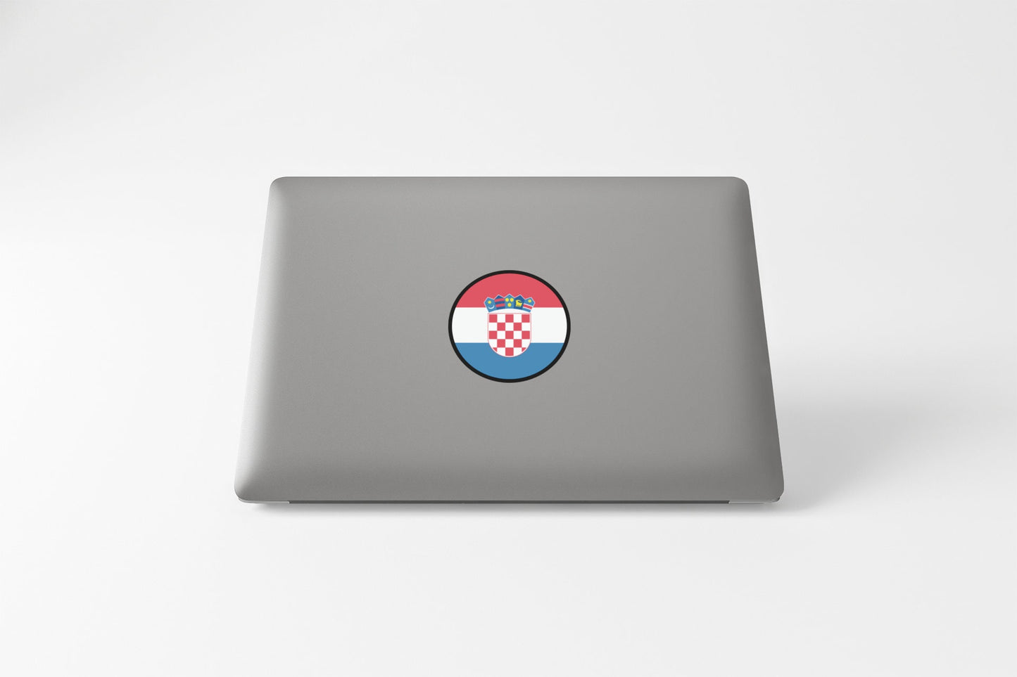 Croatia Flag Circle Sticker Decal