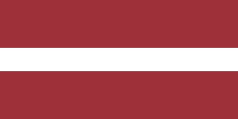 Latvia Flag Sticker Decal / Republic of Latvia / Latvijas Republika / Riga / Latvian /
