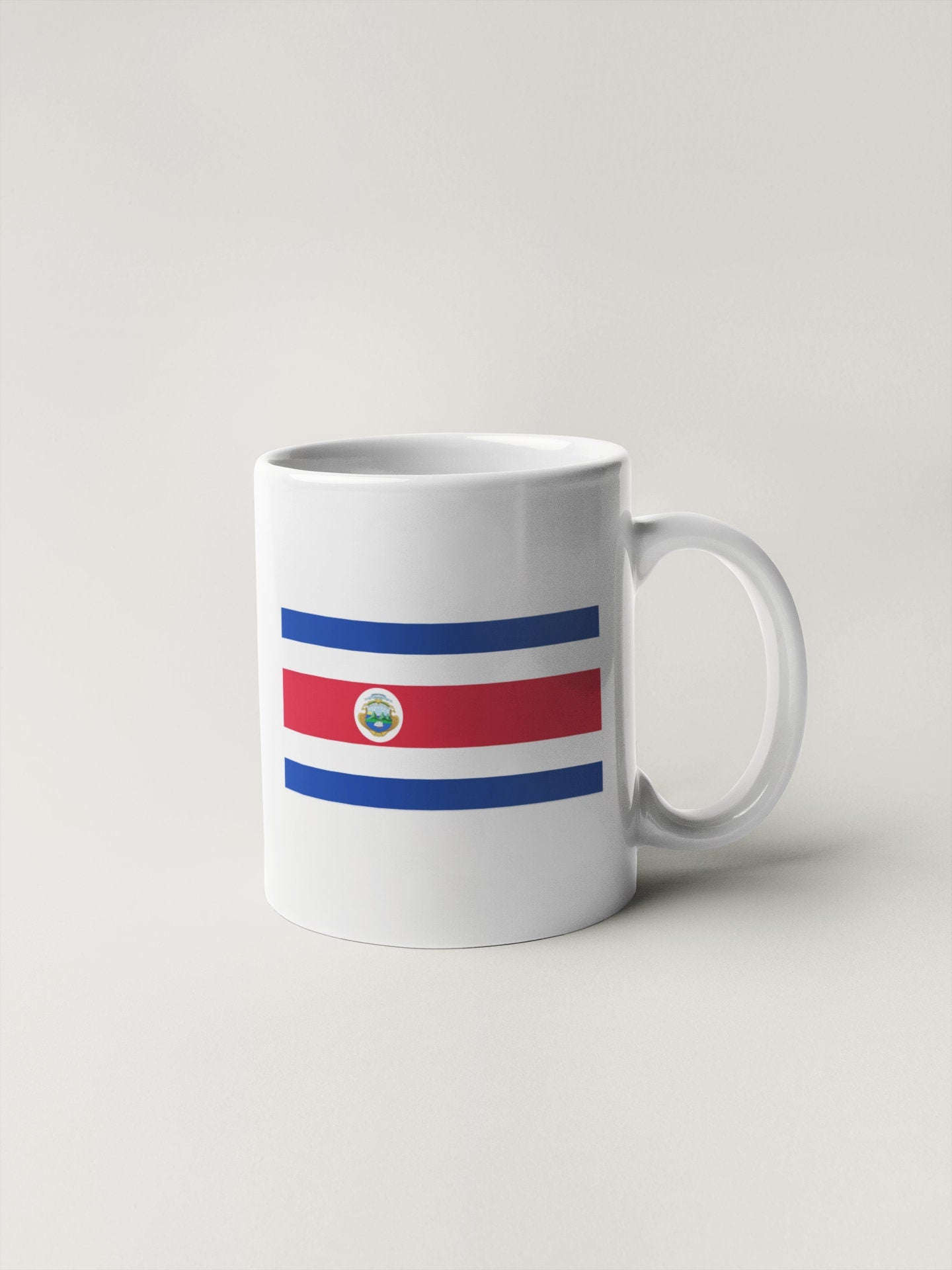Costa Rica Flag Vinyl Sticker Decal
