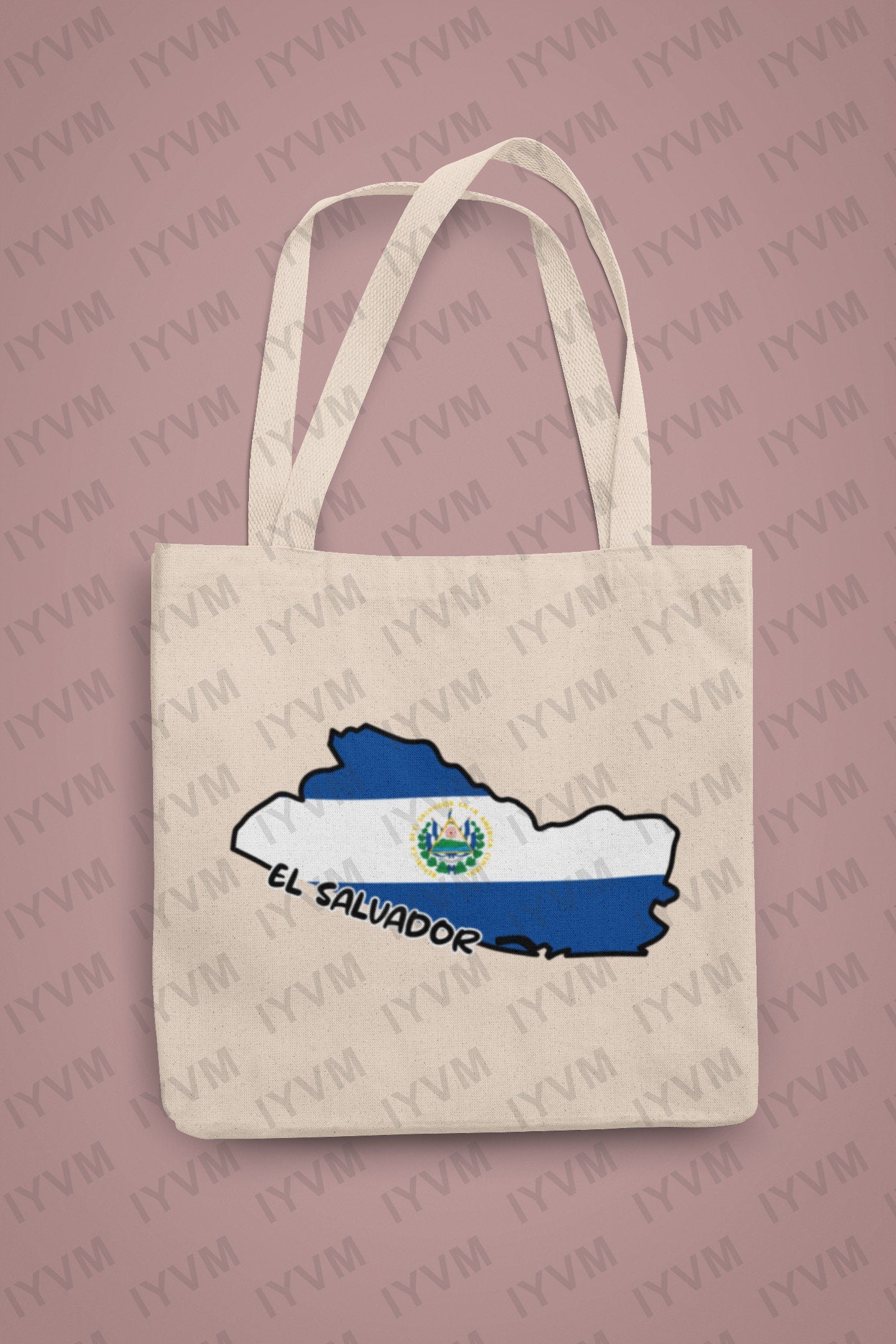 El Salvador Map Iron On Heat Transfer Vinyl HTV / Republic of El Salvador / Dios, Unión, Libertad / San Salvador / Salvadoran Salvadorian