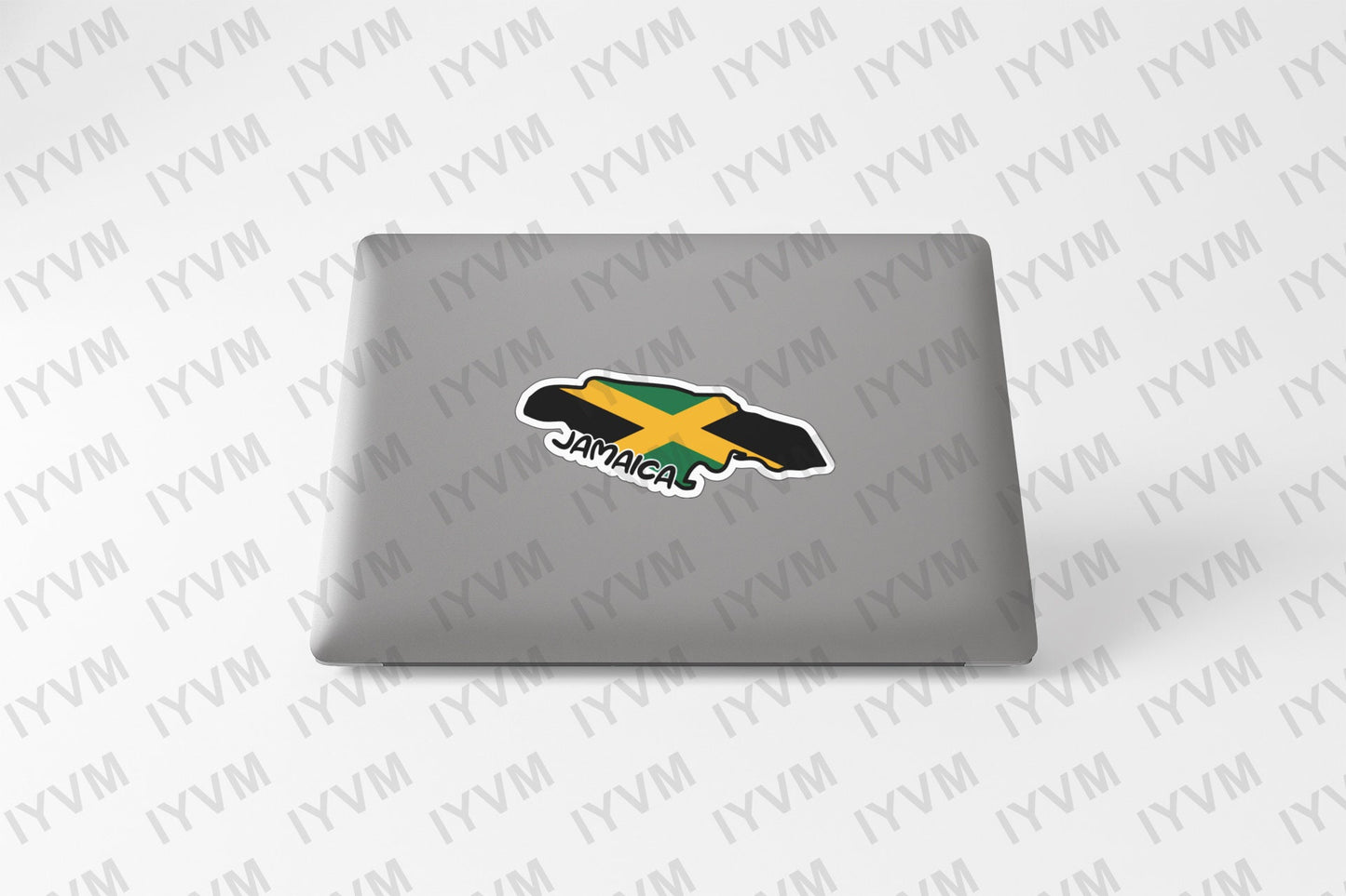 Jamaica Map Flag Sticker Decal / Jumieka / Kingston / Jamaican / Out of Many, One People