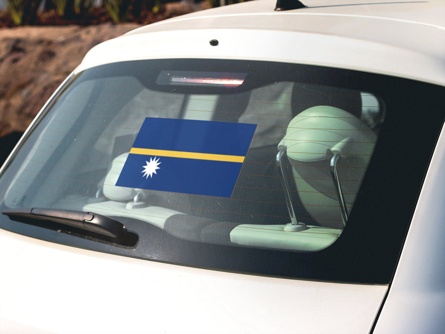 Nauru Flag Sticker Decal