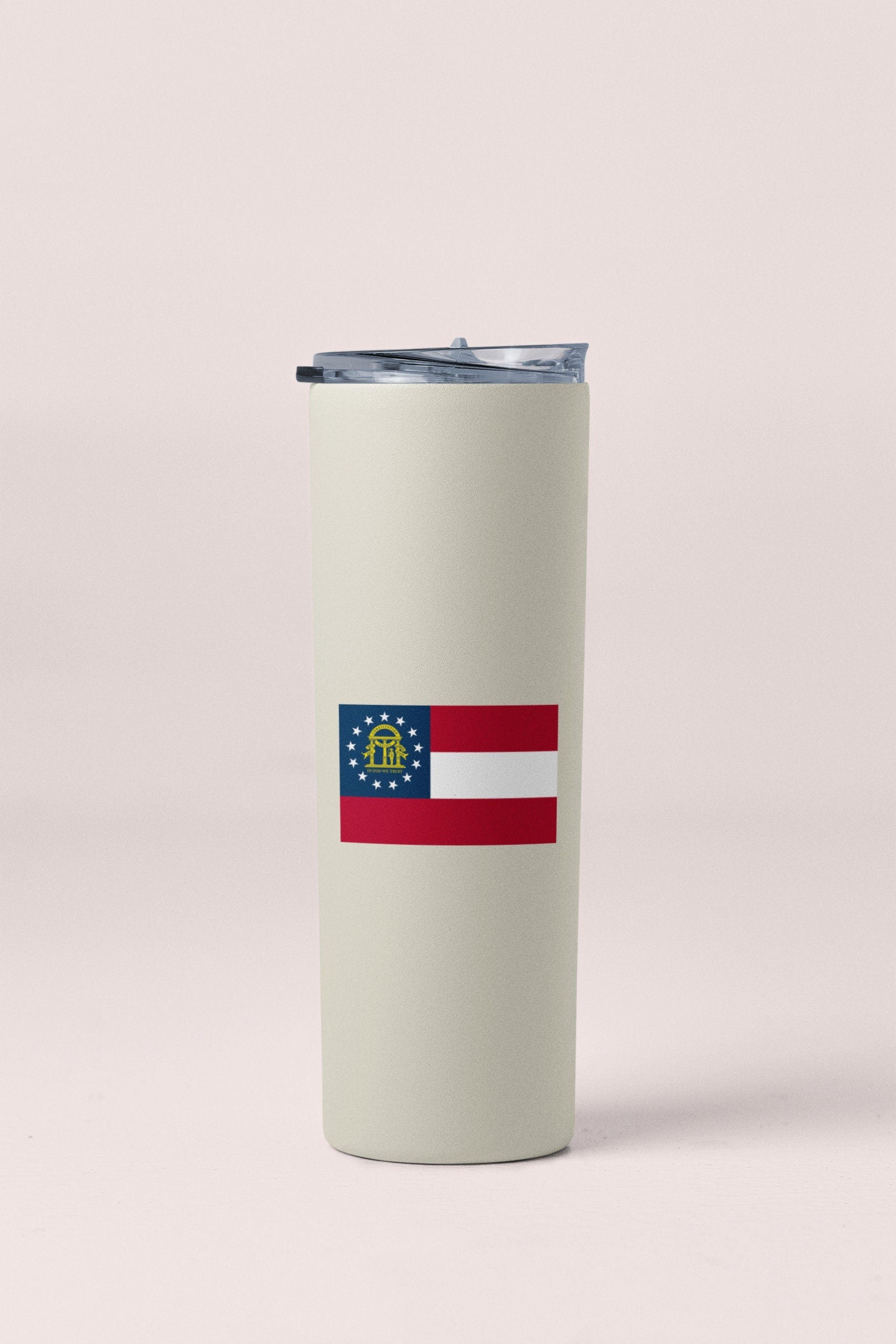 Georgia State Flag Sticker Decal - USA, Atlanta, Peach State
