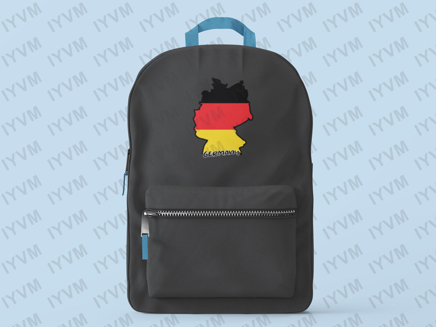 Germany Map Iron On Heat Transfer Vinyl HTV / Federal Republic of Germany / Berlin / German / Bundesrepublik Deutschland