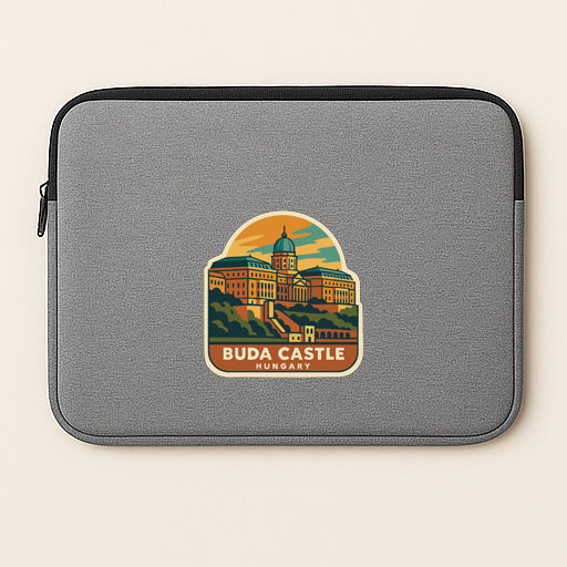 Buda Castle Hungary Iron On Heat Transfer Vinyl HTV Die-Cut Symbolic Landmark