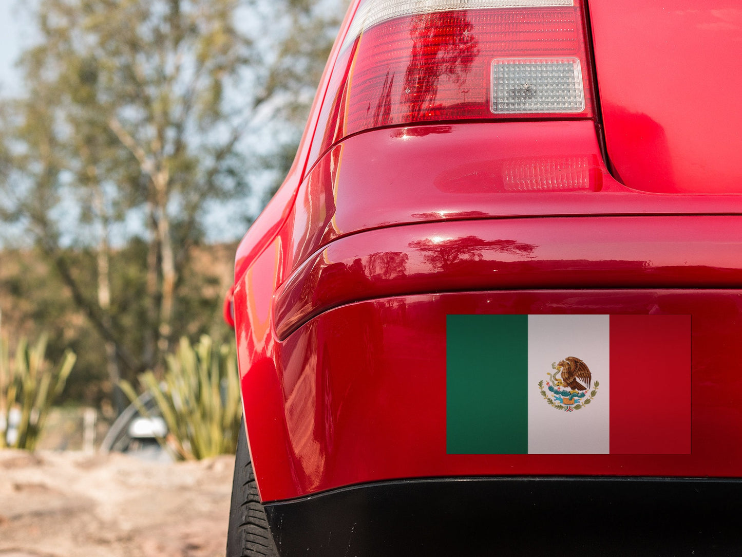 Mexico Flag Sticker Decal / United Mexican States / Estados Unidos Mexicanos / La Patria Es Primero / Mexico City