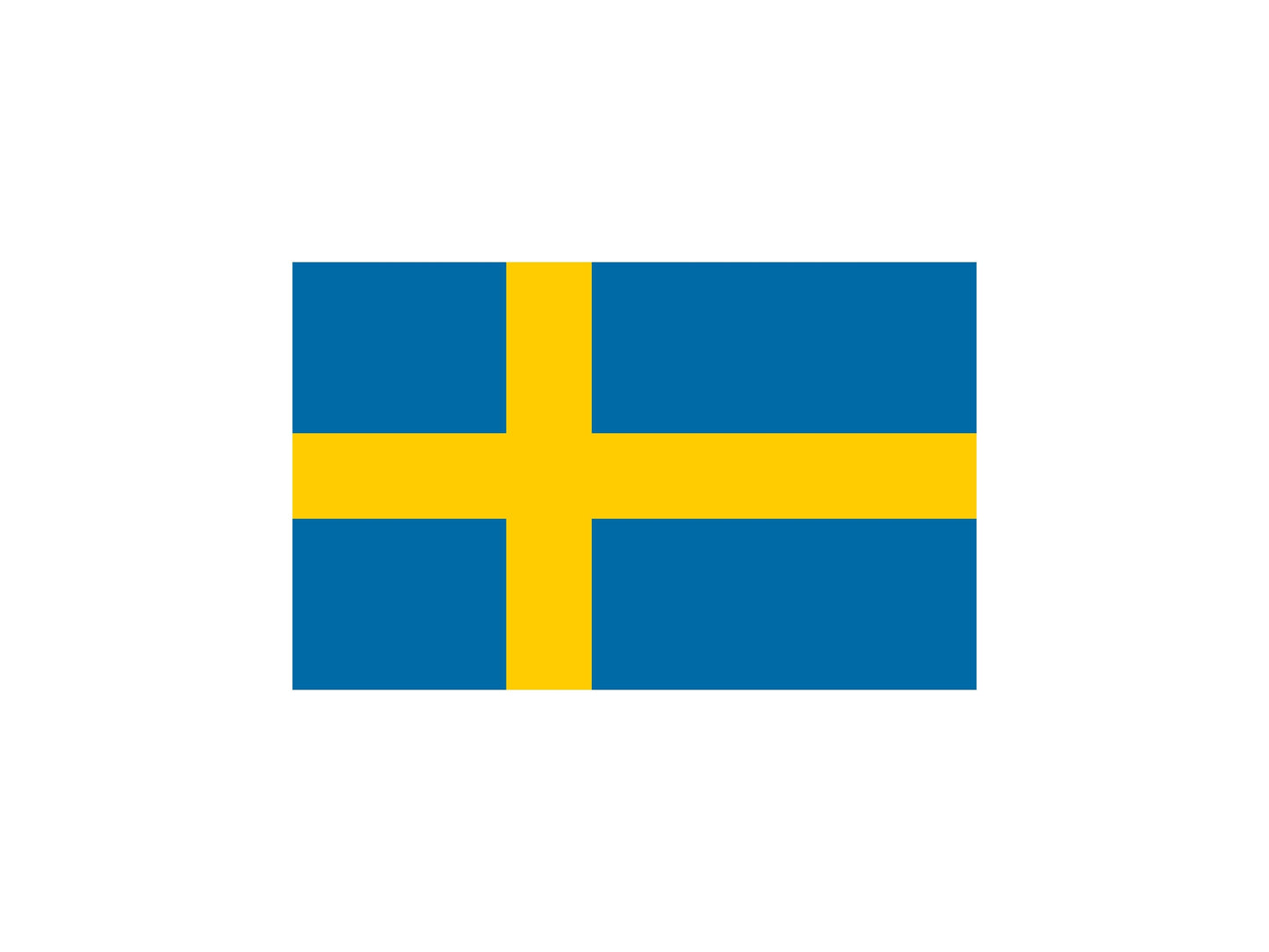 Sweden Flag Sticker Decal