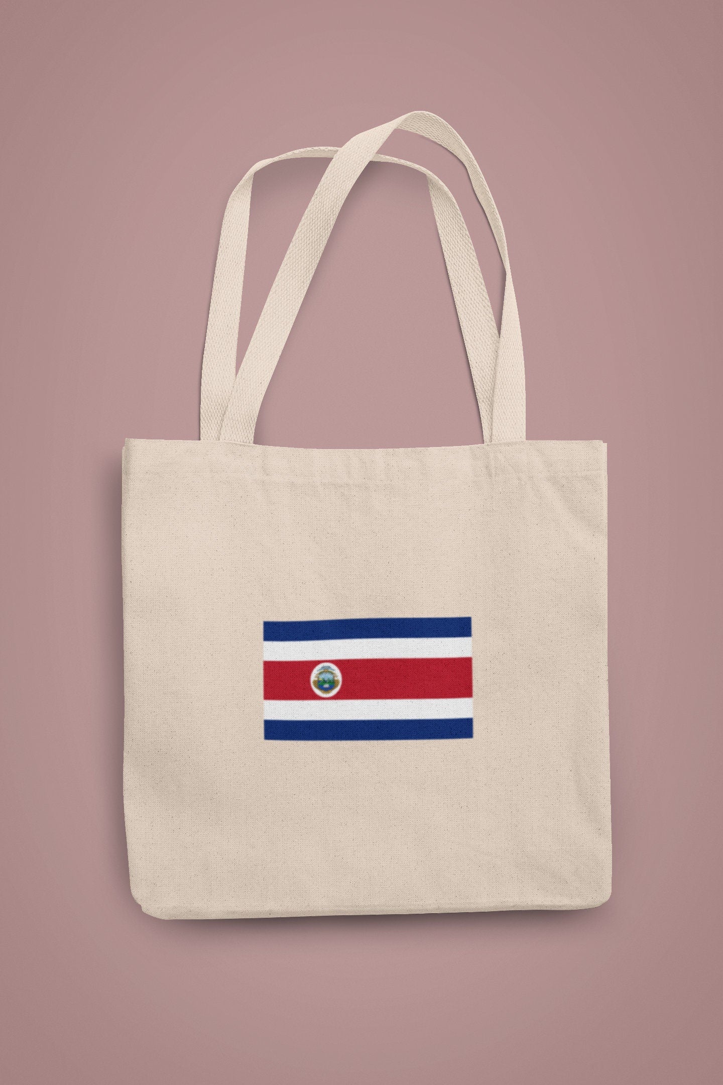 Costa Rica Flag Iron On Heat Transfer Vinyl HTV / Republic of Costa Rica / San José / Costa Rican