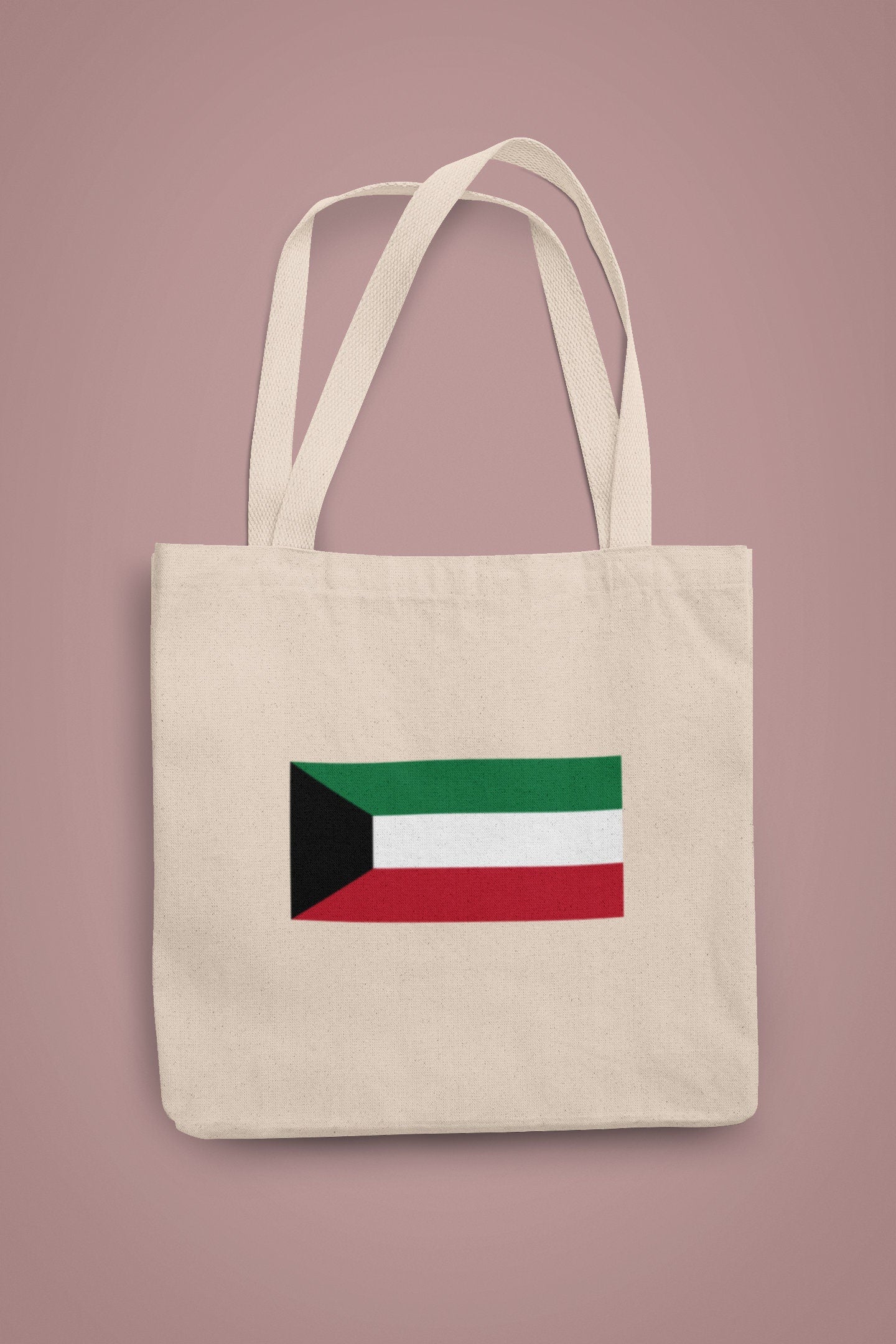 Kuwait Flag Iron On Heat Transfer Vinyl HTV / State of Kuwait / Kuwait City / Kuwaiti