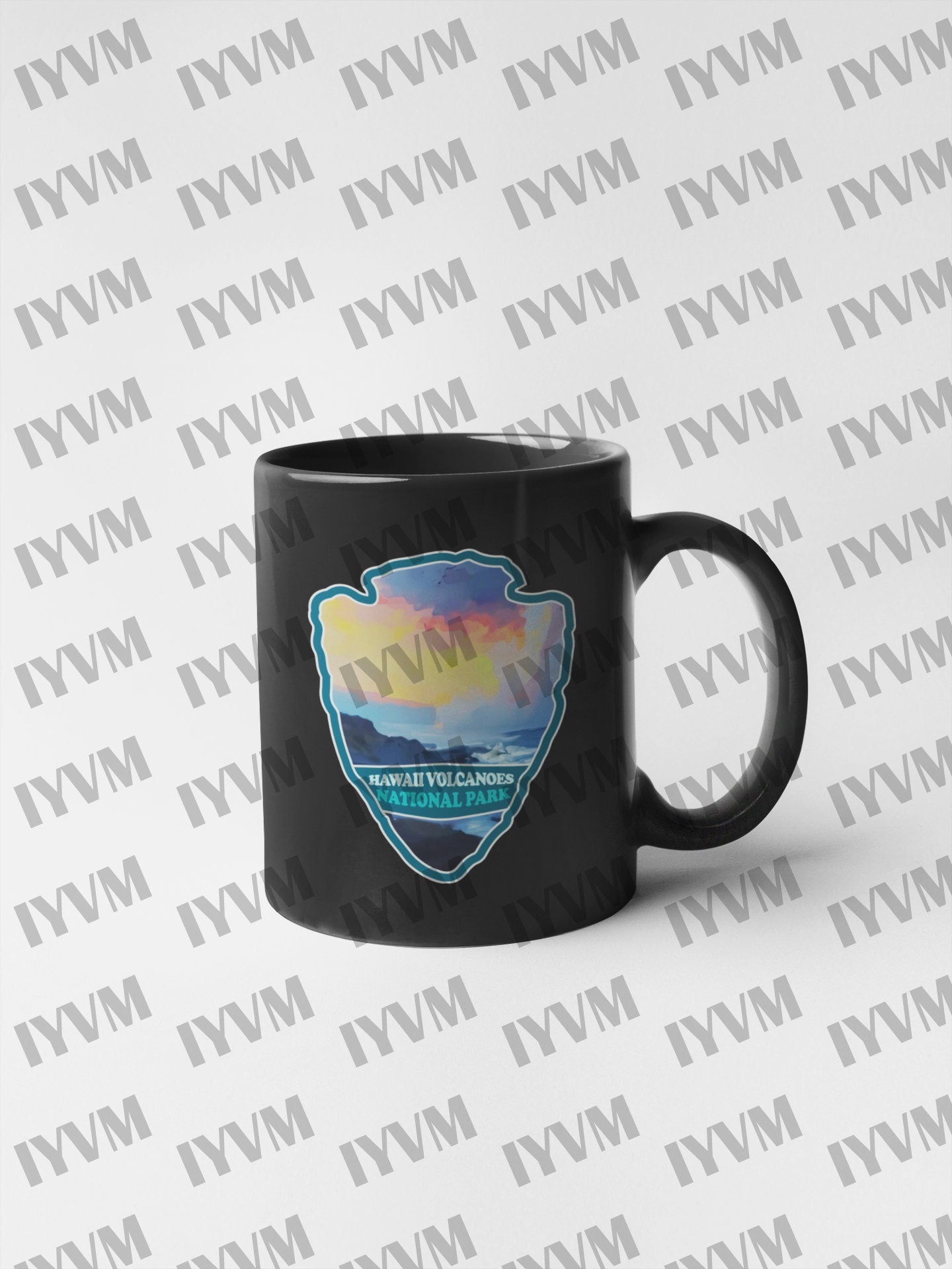 Hawaii Volcanoes National Park Sticker Decal - US National Parks Series