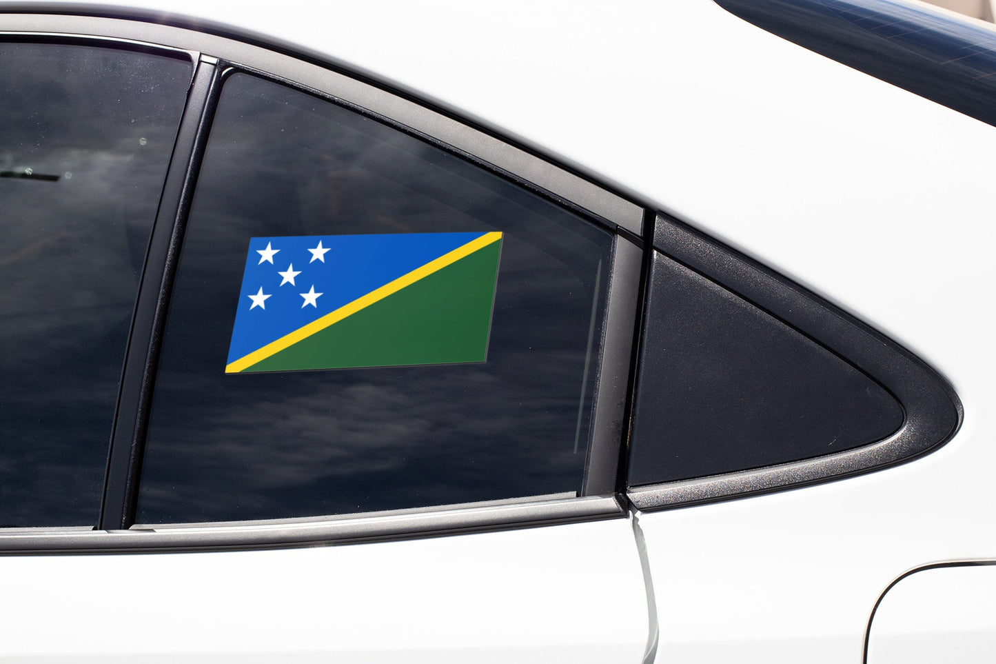 Solomon Islands Flag Sticker Decal