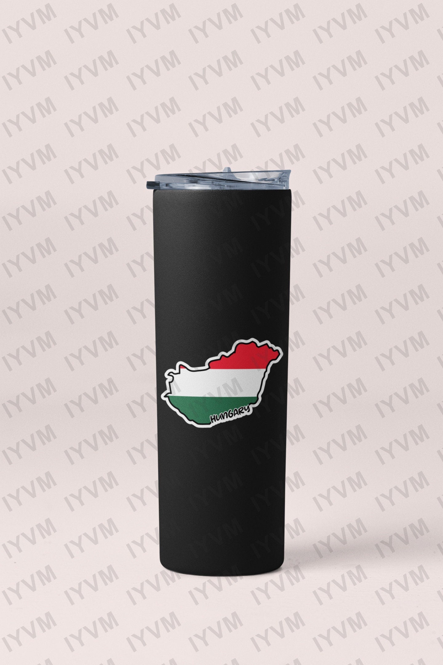 Hungary Map Flag Sticker Decal / Magyarország / Budapest / Hungarian