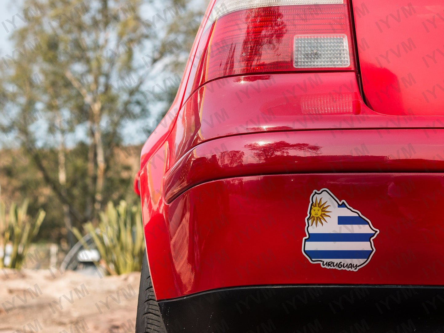 Uruguay Map Flag Sticker Decal / Oriental Republic of the Uruguay / Libertad o Muerte / Montevideo / Uruguayan / Portuguese