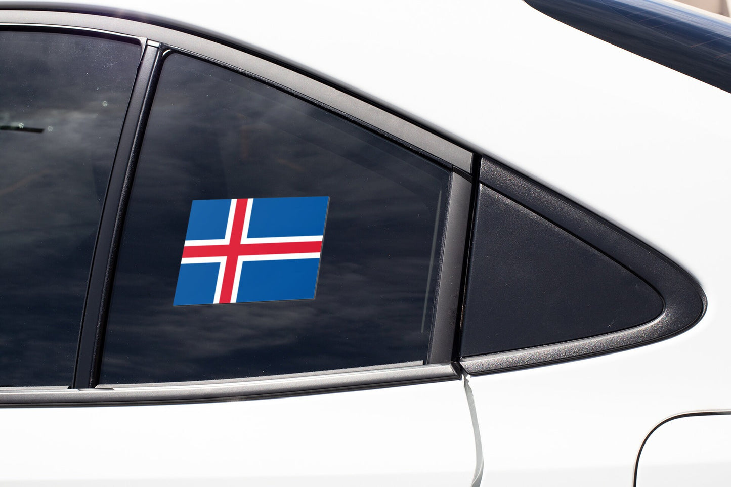 Iceland Flag Sticker Decal