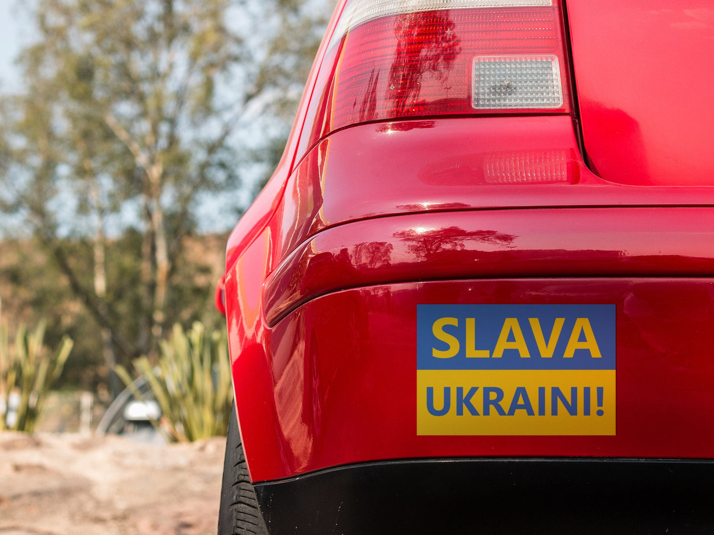 Slava Ukraini! Sticker Decal Volodymyr Zelensky Glory to Ukraine I Stand with Ukraine Russia Invasion Anti War No to War Pray for Ukraine