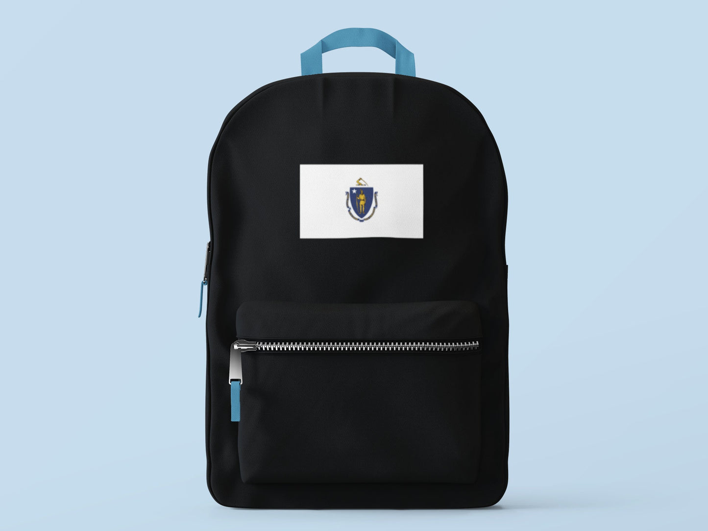 State of Massachusetts Flag Iron On Heat Transfer Vinyl HTV  Massachusetts State  Boston  The Bay State  Baked Bean State  Codfish State /