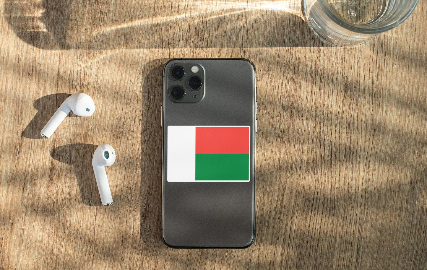 Madagascar Flag Sticker Decal