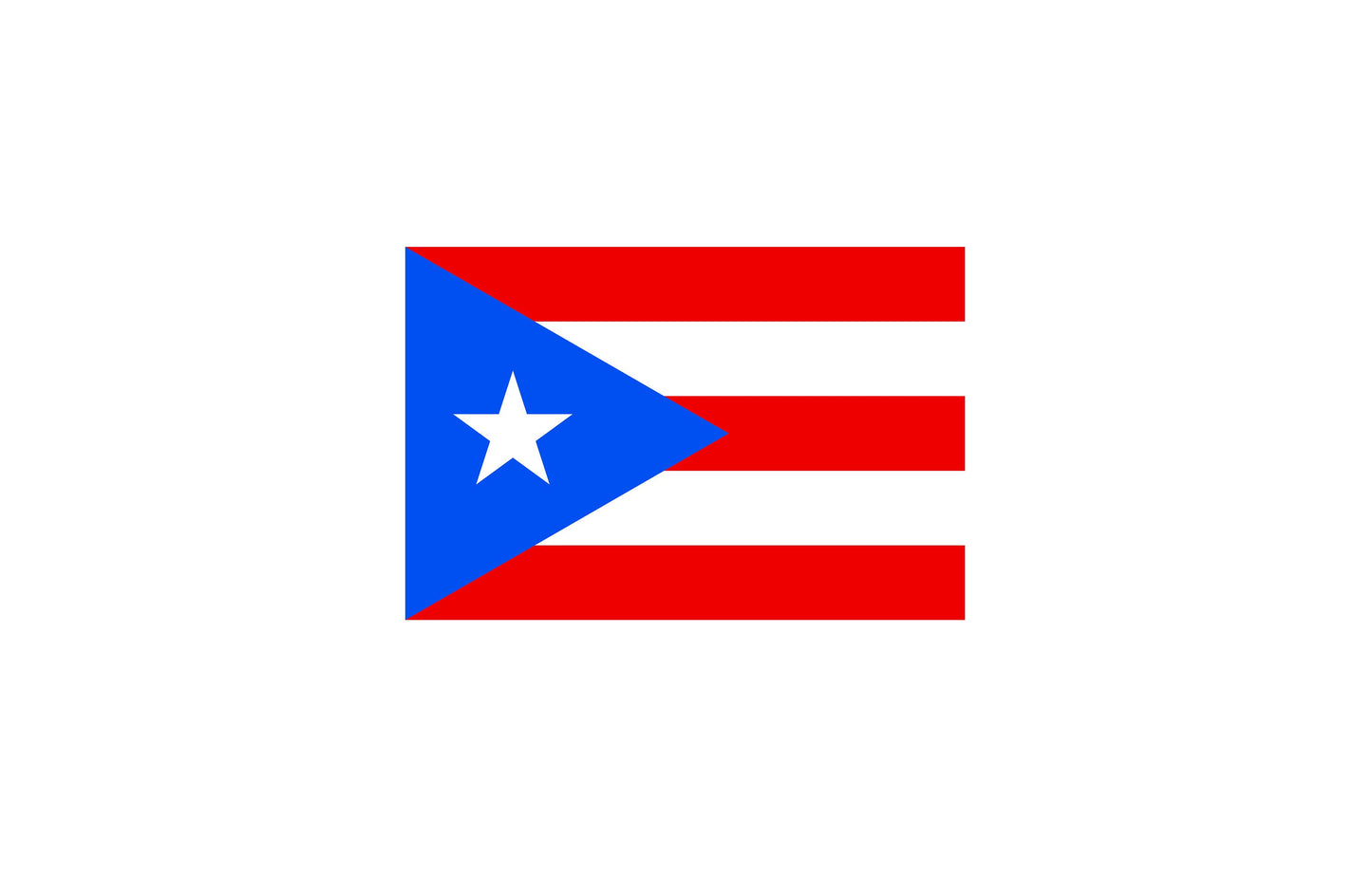 Puerto Rico Flag Sticker Decal