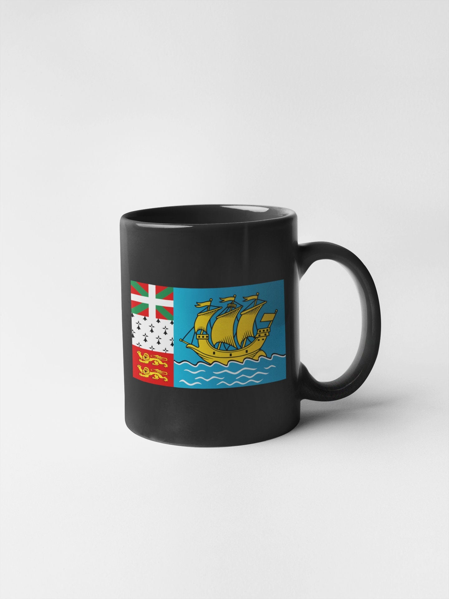 Saint-Pierre and Miquelon Flag Sticker Decal