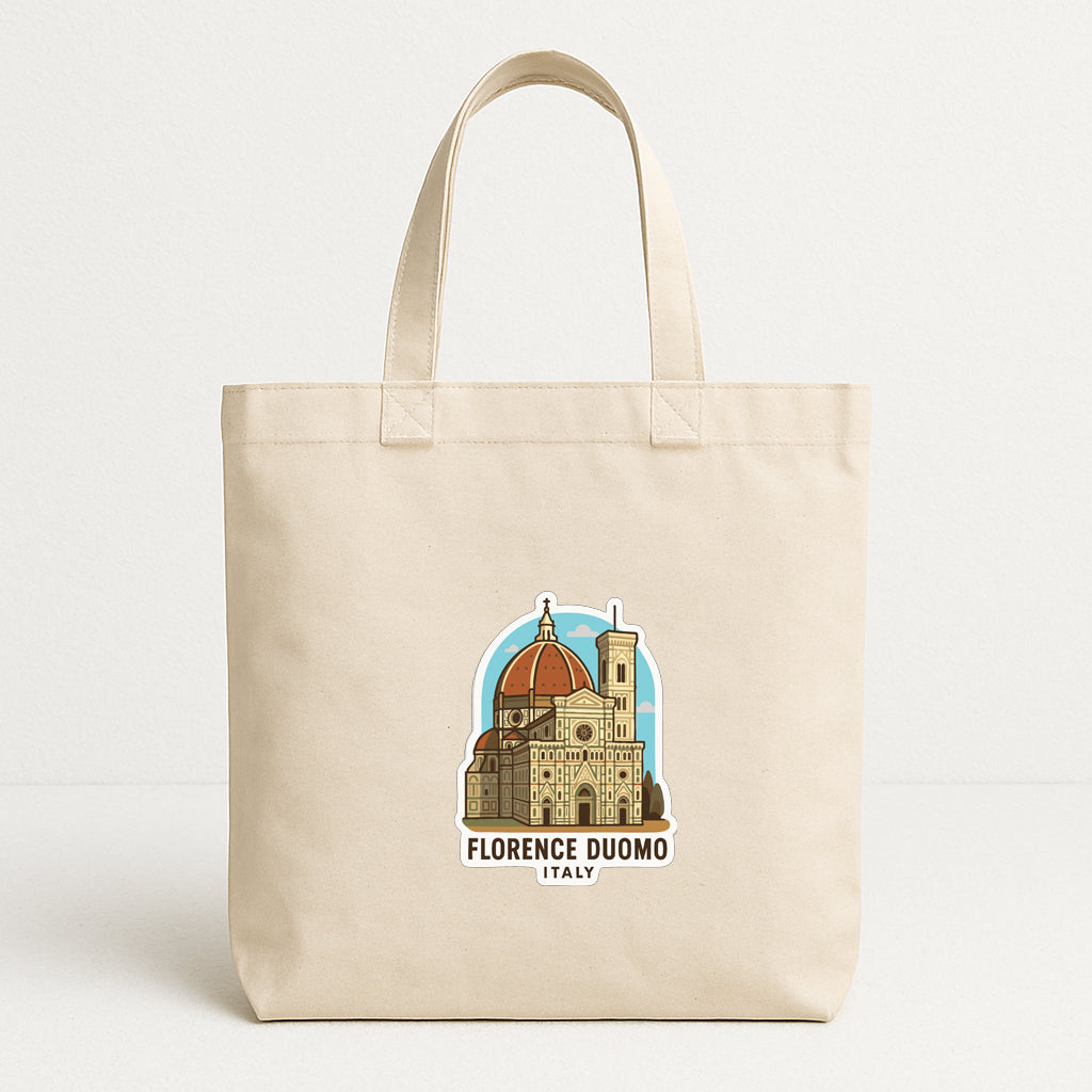 Florence Duomo Italy Iron On Heat Transfer Vinyl HTV Die-Cut Symbolic Landmark