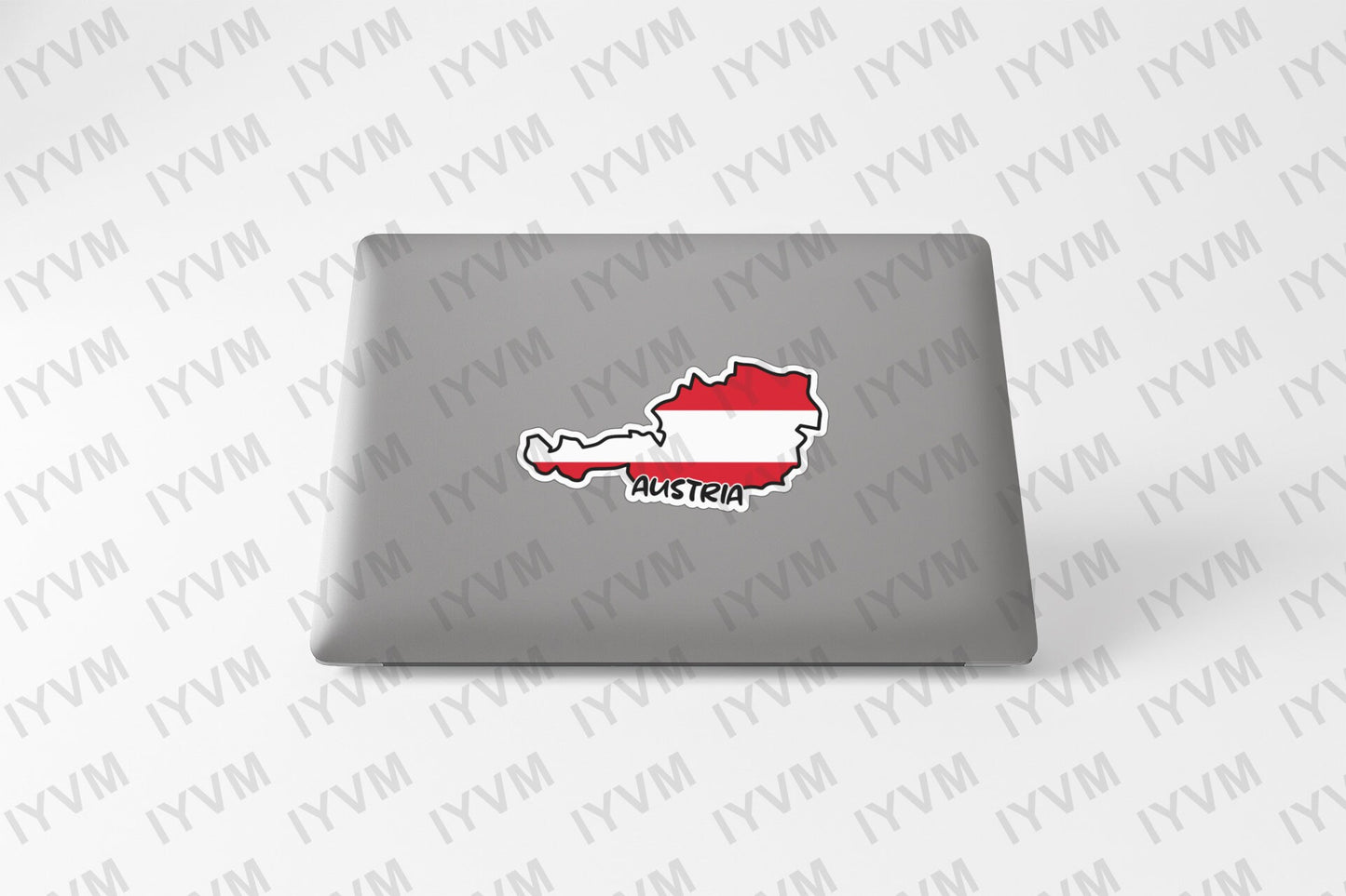 Austria Map Flag Sticker Decal / Vienna / Republic of Austria