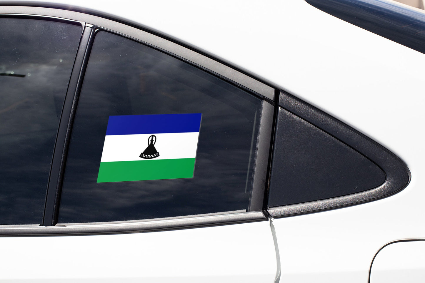 Lesotho Flag Sticker Decal