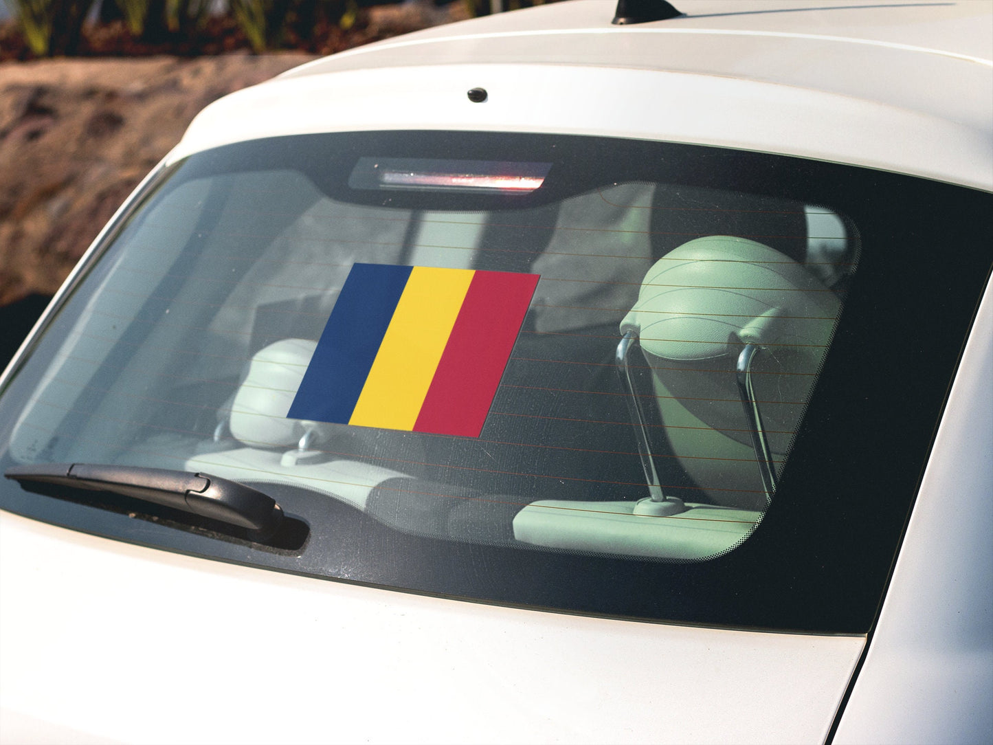 Chad Flag Sticker Decal