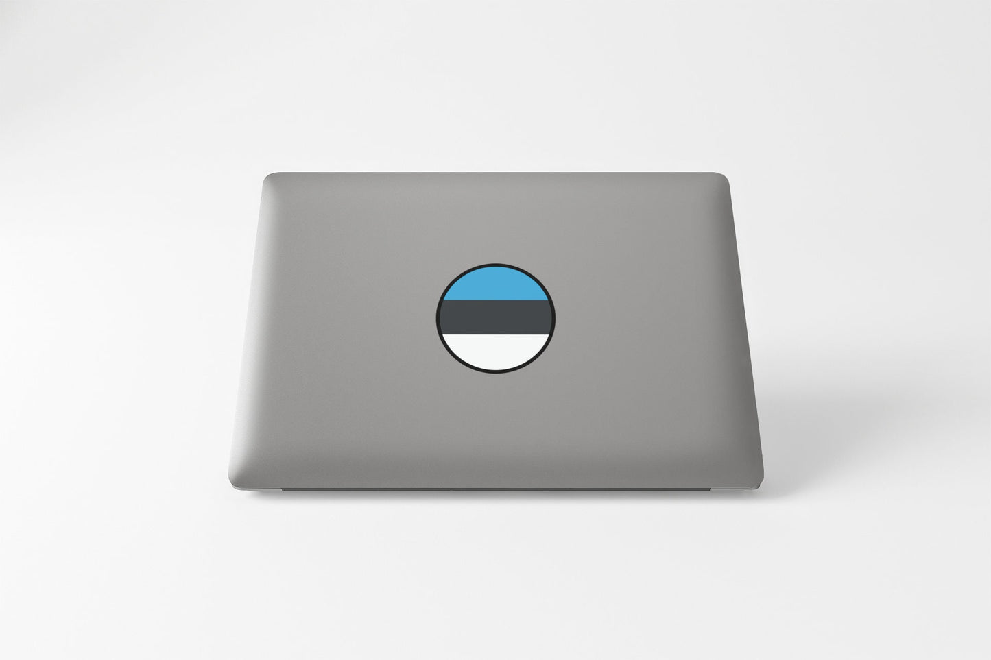 Estonia Flag Circle Sticker Decal
