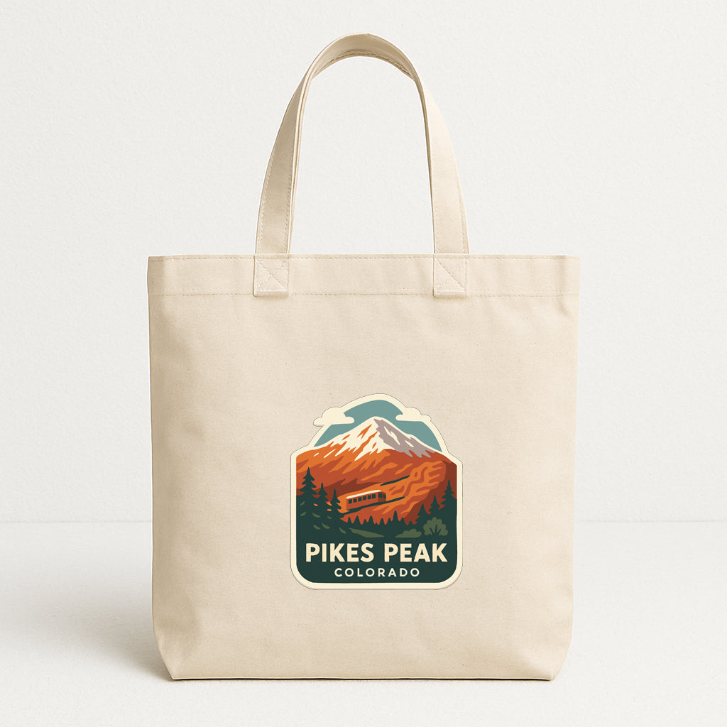 Pikes Peak Colorado Iron On Heat Transfer Vinyl HTV Die-Cut Symbolic Landmark