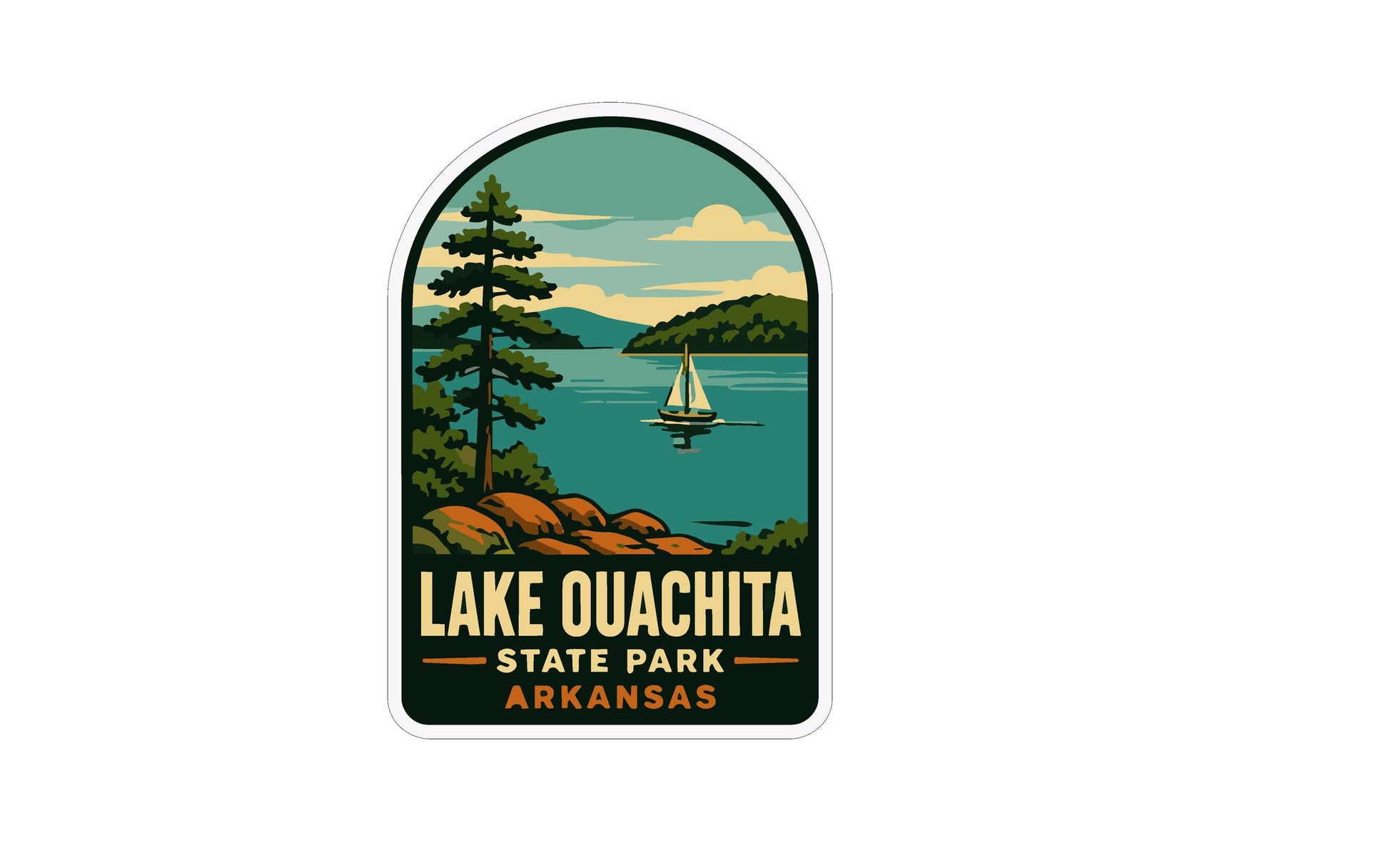 Lake Quachita State Park in Arkansas