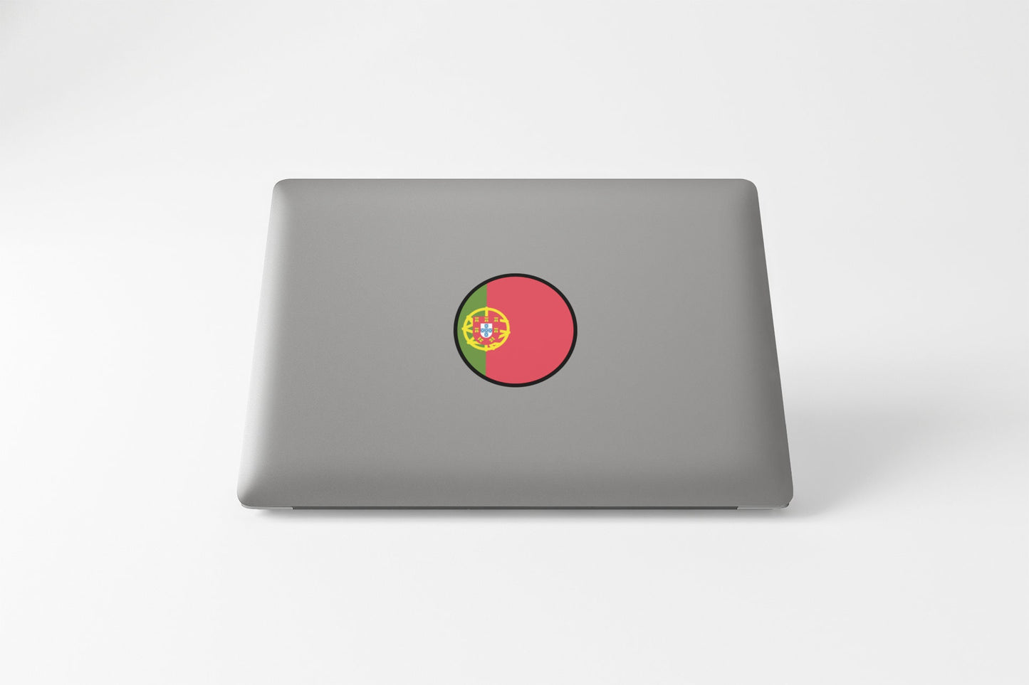 Portugal Flag Circle Sticker Decal