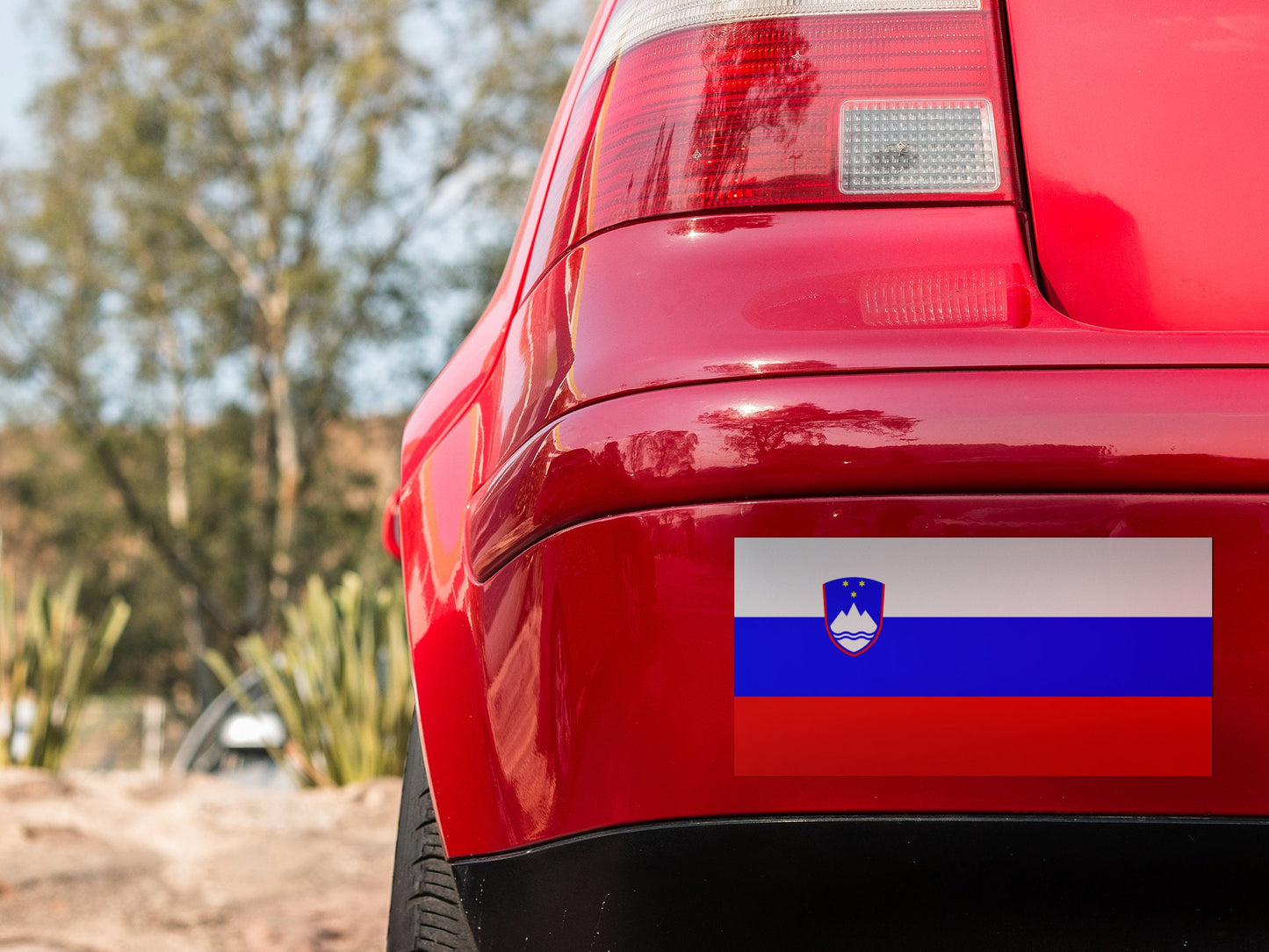 Slovenia Flag Sticker Decal