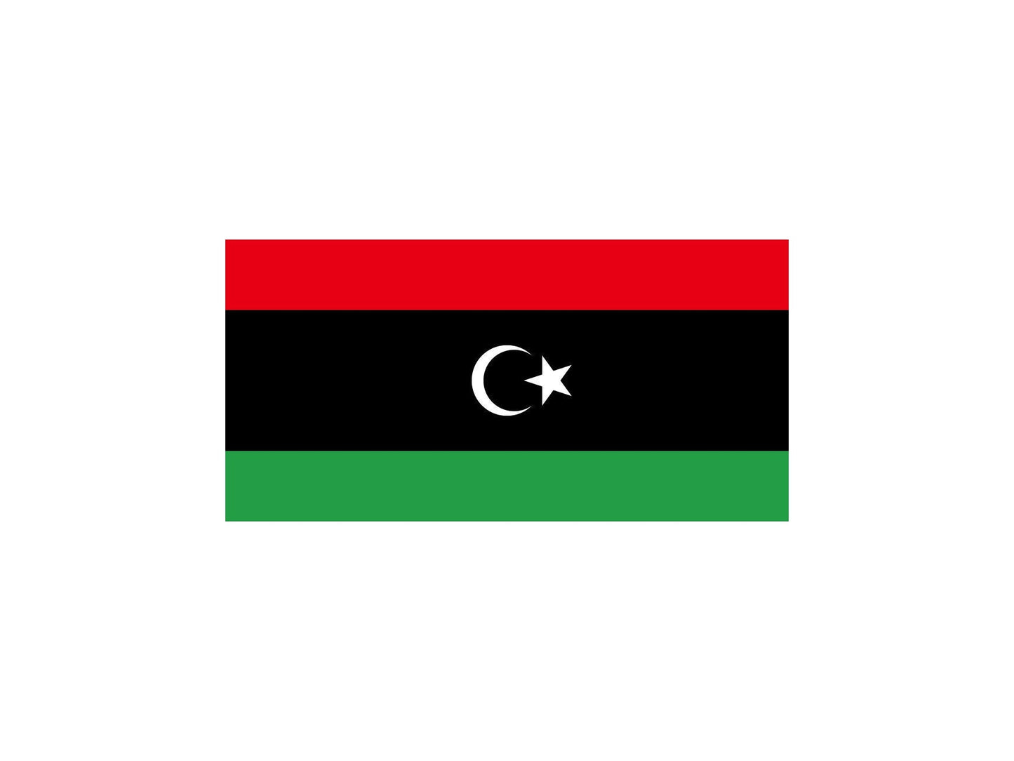 Libya Flag Sticker Decal
