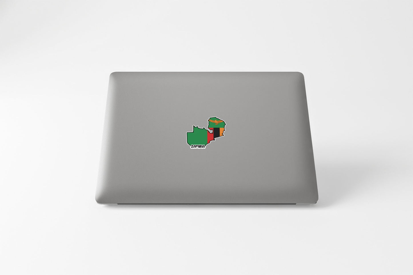 Zambia Map Flag Sticker Decal