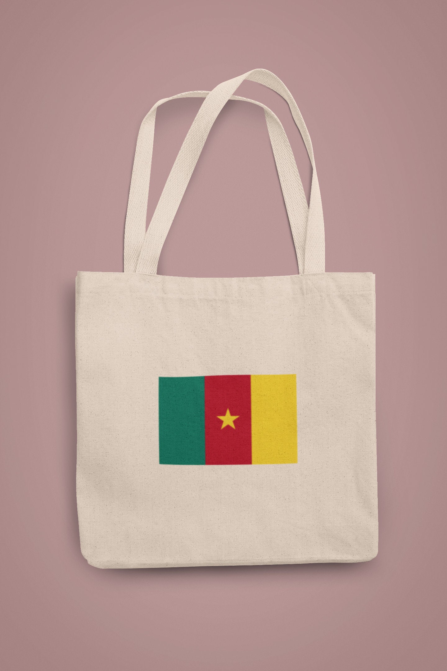 Cameroon Flag Iron On Heat Transfer Vinyl HTV / Republic of Cameroon / Yaoundé / Paix – Travail – Patrie / Cameroonian